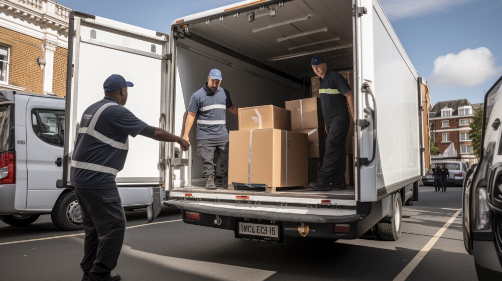 Carga organizada para transporte